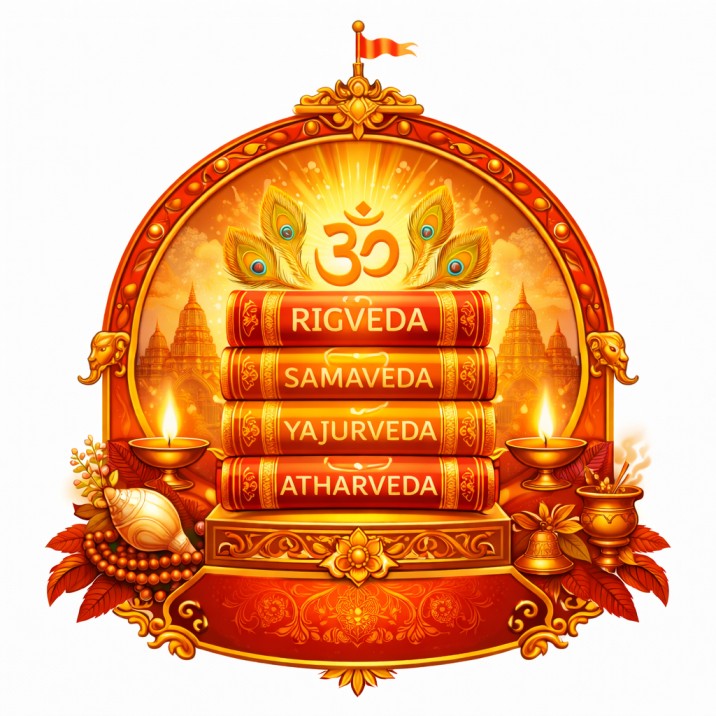 wisdom of the Vadic granths and Vedas illuminating life with divine knowledge
